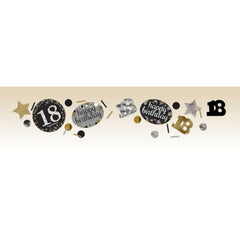 Confetti - Birthday - Gold Sparkling - Ages 18-100