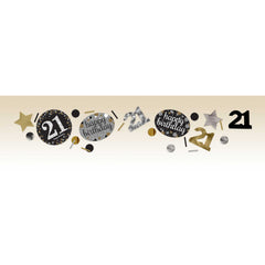 Confetti - Birthday - Gold Sparkling - Ages 18-100