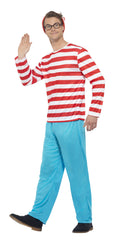 Where's Wally Costume - Adult