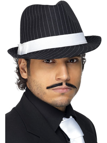 Trilby Hat - Pin Striped