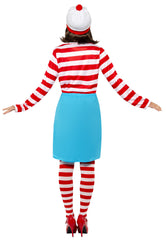 Where's Wally Wenda Costume - Adult