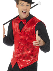 Sequin Waistcoat - Assorted Colours