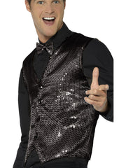 Sequin Waistcoat - Assorted Colours