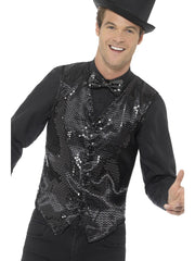 Sequin Waistcoat - Assorted Colours