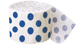 Polka Dot - Crepe Streamer