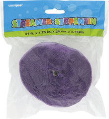 Crepe Streamer - Lavender