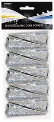 Party Poppers - Cone