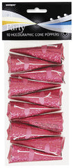 Party Poppers - Cone