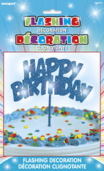 Cake Topper - Birthday - Blue