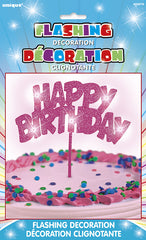 Cake Topper - Birthday - Pink