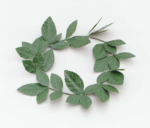 Roman Laurel Leaf Headband - Green