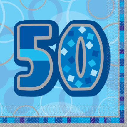 Glitz Napkins - ages 70 & 80
