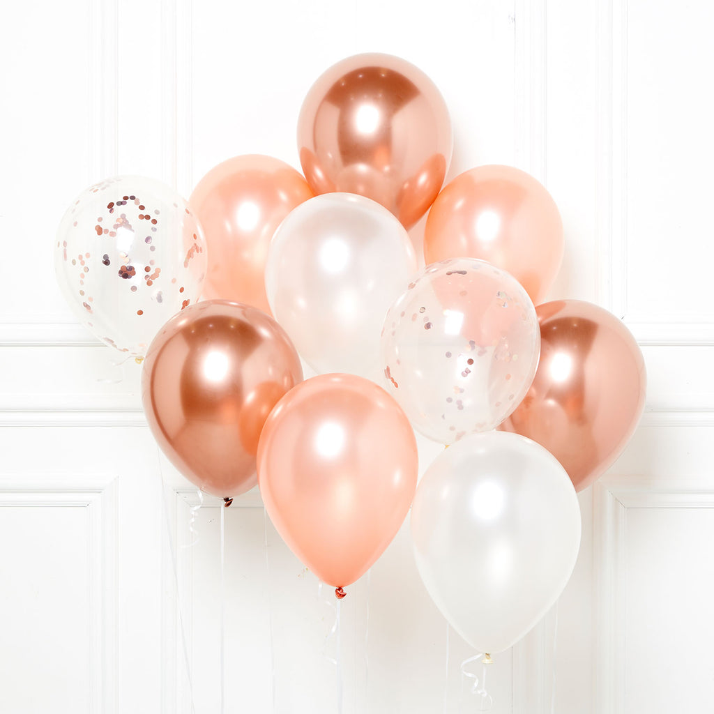 DIY Kit - Latex Balloons - Rose Gold