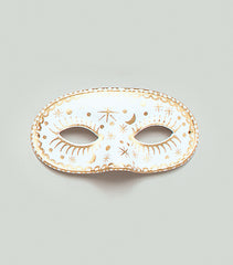 Domino Eyemask - Moon/Star - Black/White