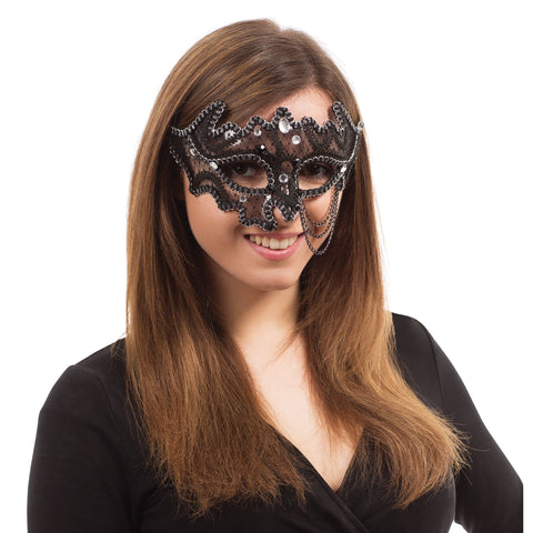 Eyemask - Decorative - Black