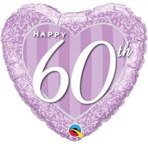 Foil Balloon - 18" - 60th