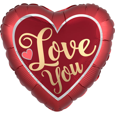 Foil Balloon - 18" - Love You