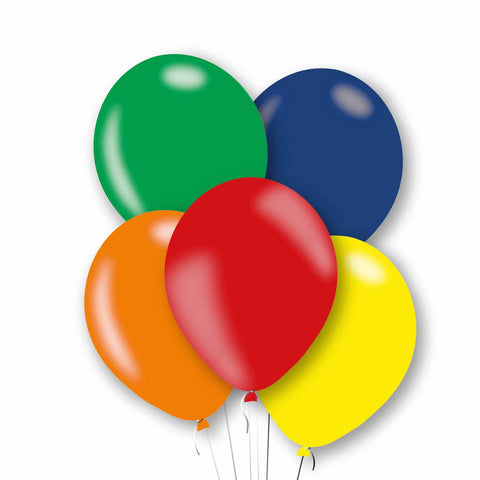 Latex Balloons - Metallic - Assorted