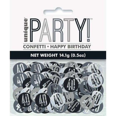 Confetti - Ages 13 - 80 - Black/Silver