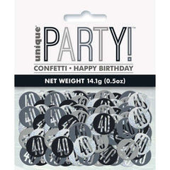 Confetti - Ages 13 - 80 - Black/Silver