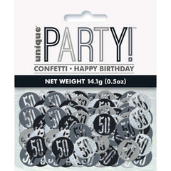 Confetti - Ages 13 - 80 - Black/Silver