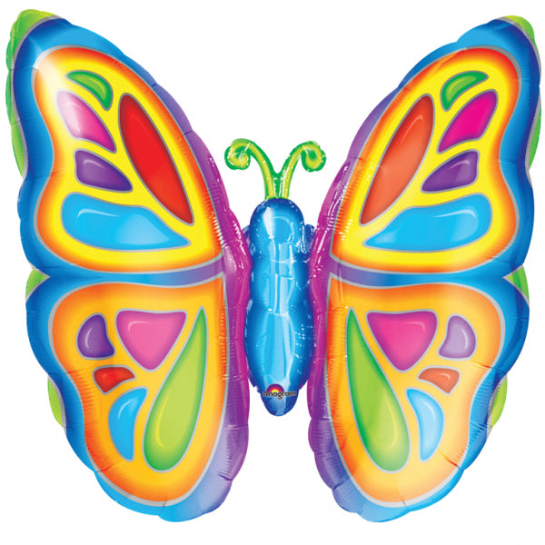 Foil Balloon - Supershape - Butterfly
