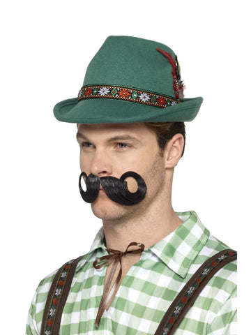 Oktoberfest Hat - Deluxe Alpine Trenker - Green