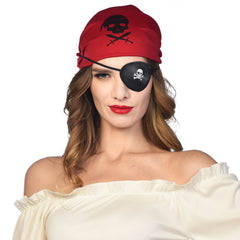 Eye Patch - Satin - Skull & Crossbones