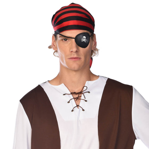 Eye Patch - Satin - Skull & Crossbones