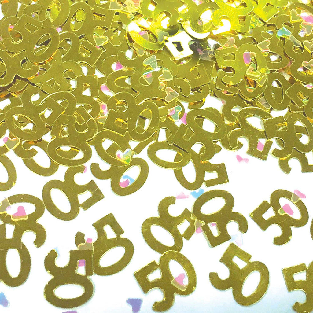Confetti - Anniversary - 50th