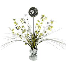 Centrepiece - Ages 18 - 100 - Gold/Silver/Black