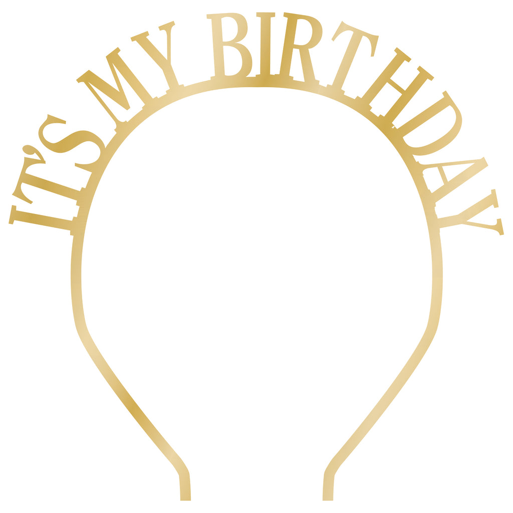 It's My Birthday Headband