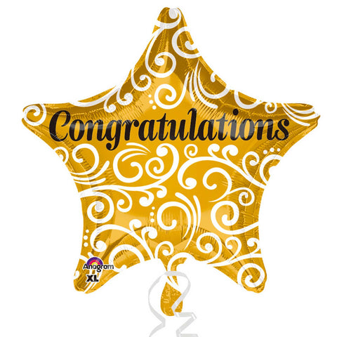 Foil Balloon - 19" - Congratulations