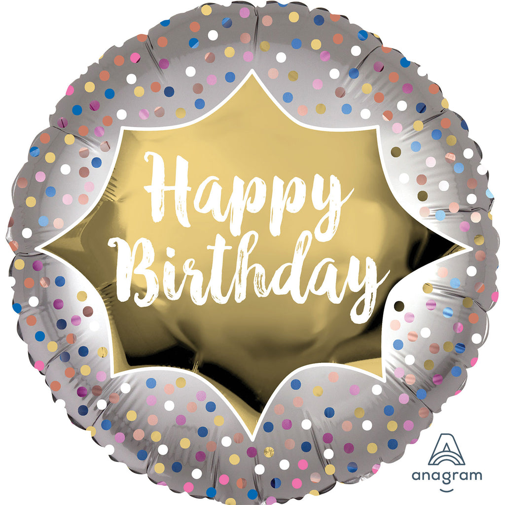 Foil Balloon - 18" - Birthday