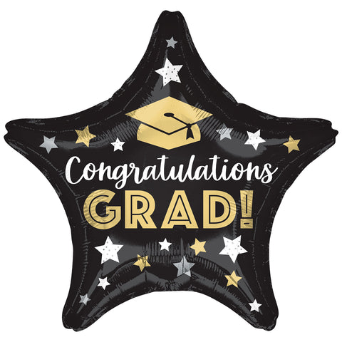Foil Balloon - 19" - Congratulations Grad!