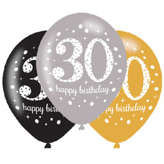 Latex Balloons - Birthday - Ages 18 - 100
