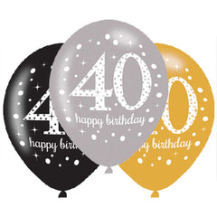 Latex Balloons - Birthday - Ages 18 - 100
