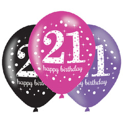 Latex Balloons - Birthday - Ages 18 - 100