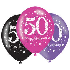 Latex Balloons - Birthday - Ages 18 - 100