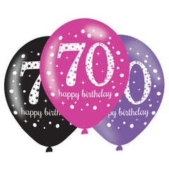 Latex Balloons - Birthday - Ages 18 - 100