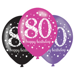 Latex Balloons - Birthday - Ages 18 - 100