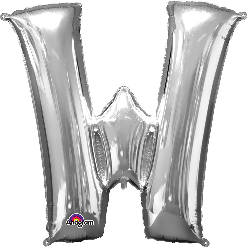 Foil Balloon - Letter W