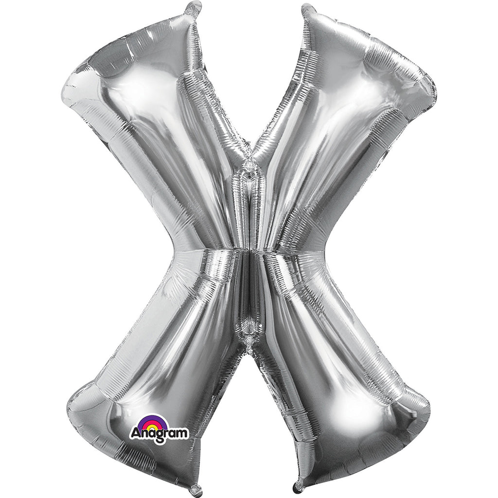 Foil Balloon - Letter X