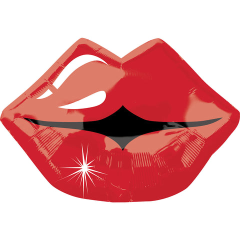 Foil Balloon - Junior Shape - Kissy Lips