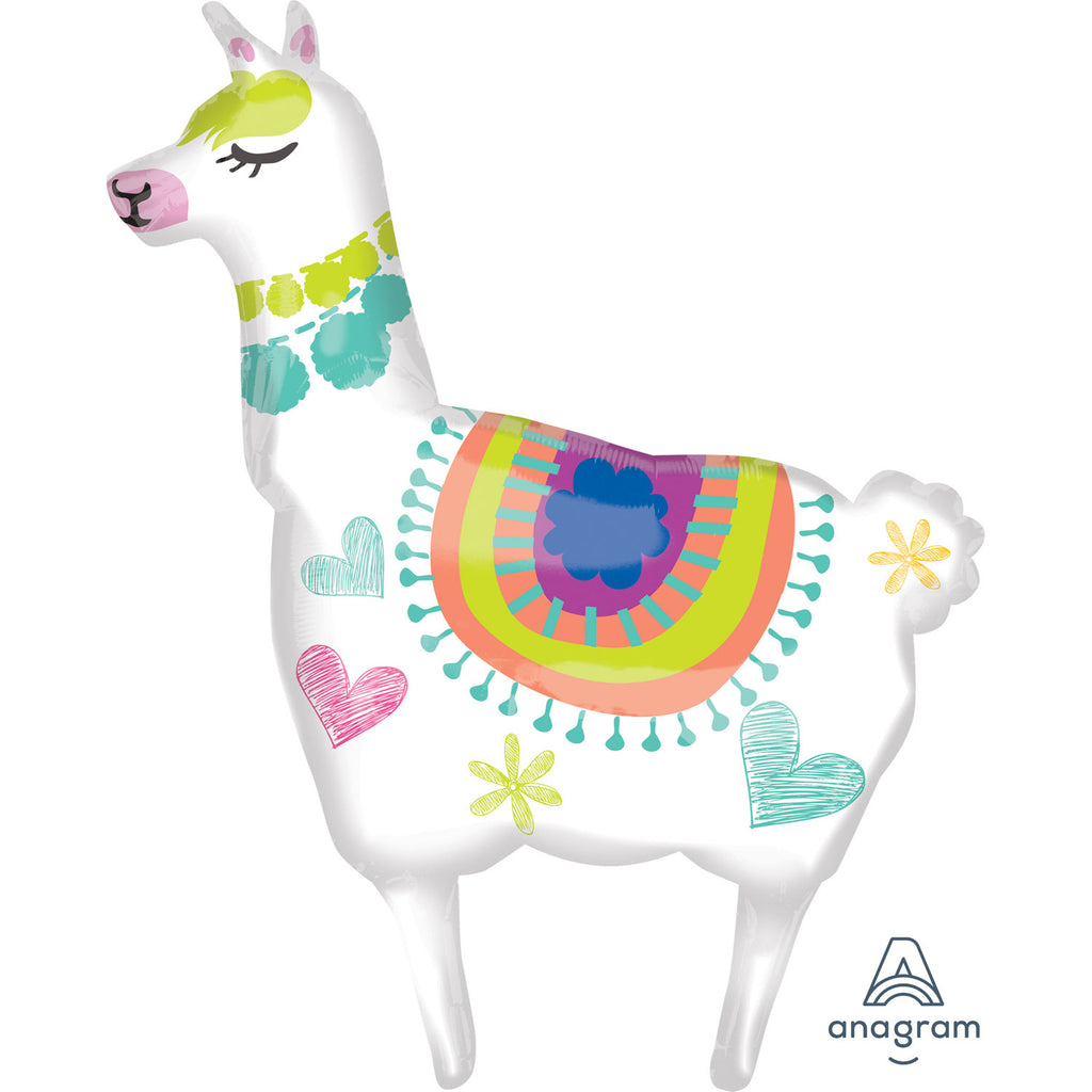 Foil Balloon - Supershape - Llama