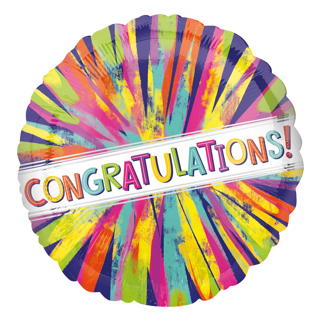 Foil Balloon - 17" - Congratulations