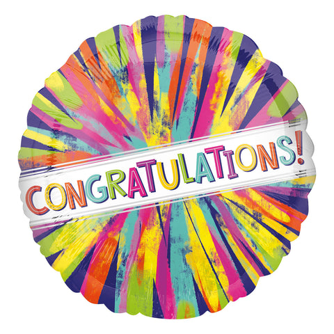 Foil Balloon - 17" - Congratulations