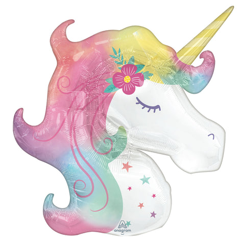 Foil Balloon - Supershape - Unicorn - Enchanted