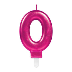 Candle - Numbers 0 - 9 - Pink
