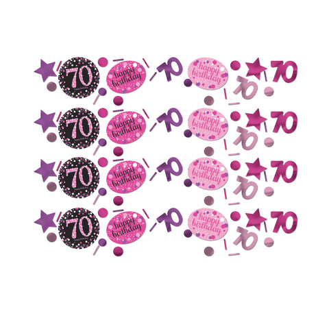 Confetti - Birthday - Pink Sparkling - Ages 18-100
